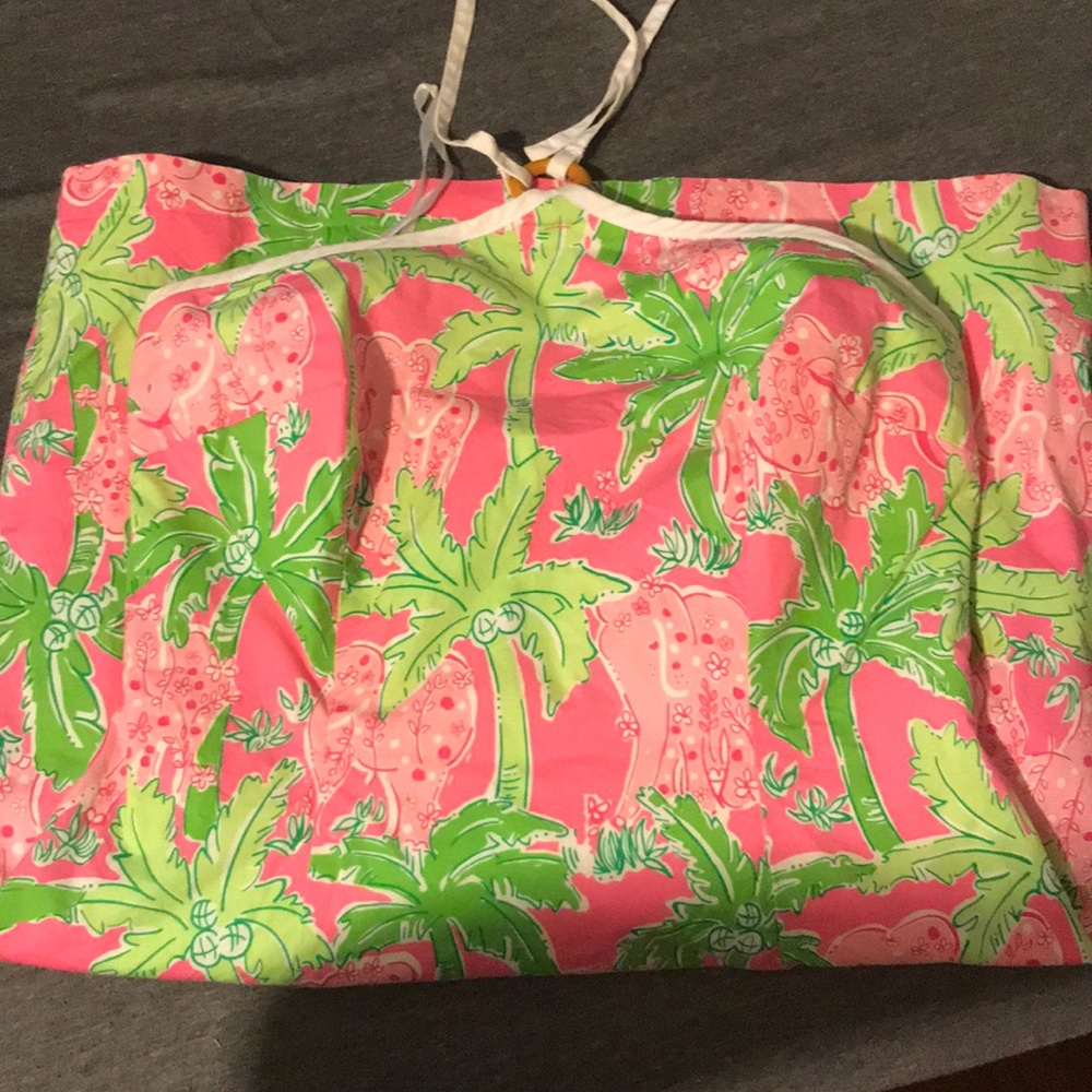 Lily Pulitzer palm tree dress